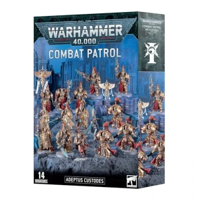 Image of Warhammer Games Workshop 40,000 Combat Patrol: Adeptus Custodes (2024 Edition)