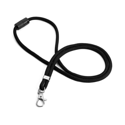 Image of Durable rPET Lanyard Black