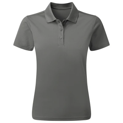 Image of Premier Womens/Ladies Sustainable Polo Shirt (Dark Grey) Size X Large