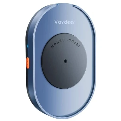 Image of VAYDEER Mouse Mover Undetectable Noiseless Jiggler for Realistic Cursor Movement Driver Free Shaker to Keep PC Active and Secure