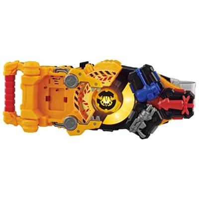 Image of Bandai Boys Toys Kamen Rider Geats Powered Builder Buckle &amp; Gigant Buckle, DX Blue, S