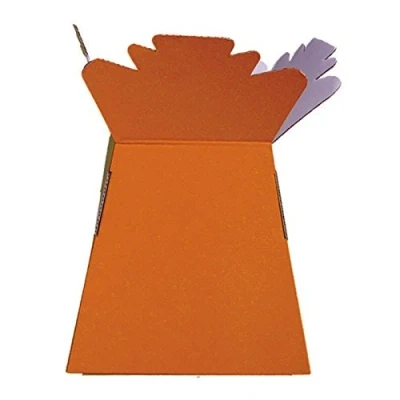 Image of APAC Orange Living Vase Flower Box Bouquet Transporter, Sweet Tree