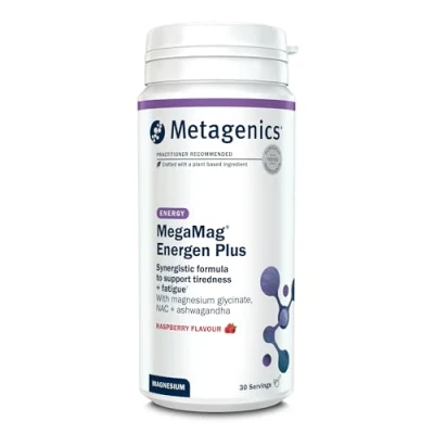 Image of Nutri Advanced MegaMag Energen Plus Raspberry Flavour 225g