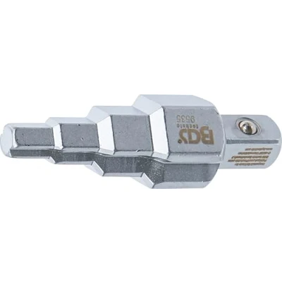 Image of BGS 9535 Radiator Spud Wrench 12.5 mm (1/2&quot;) Drive 4 steps