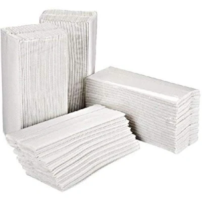 Image of Essentials HT3000 C Fold Hand Towel, White, Pack of 2400