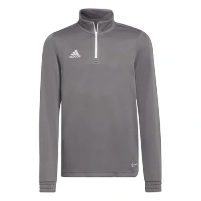 Image of adidas Unisex Kids Entrada 22 Training Top, Team Grey Four, 9 10 Years