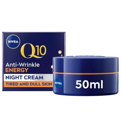 Image of NIVEA Q10 Energy Recharging Face Night Cream with Vitamin C 50ml