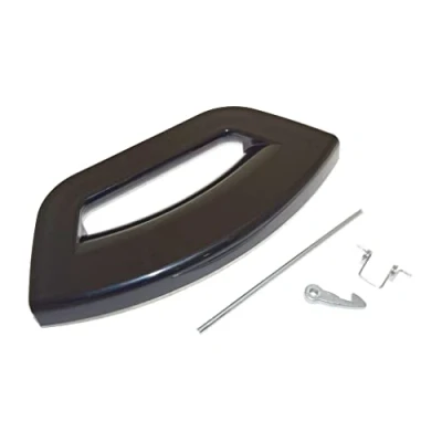 Image of Ufixt Fits Hotpoint Washing Machine Door Handle Kit Black Futura