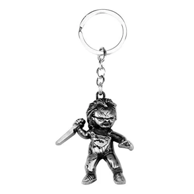 Image of Chucky Child&#039;s Play Horror Metal Keyring Key Ring
