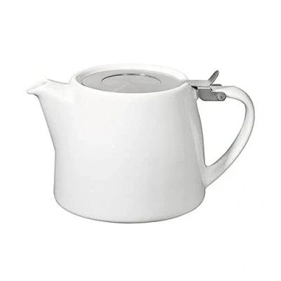 Image of Forlife DD899WH Stump Teapot, 18 oz., White
