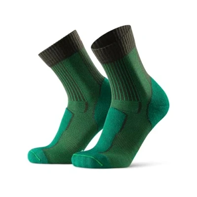Image of DANISH ENDURANCE Walking Socks Merino Wool Lightweight, Anti Blister Hiking Socks, Breathable Trekking for Men &amp; Women, Unisex, Dark Green 9 12