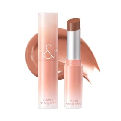 Image of rom&amp;nd Glasting Melting Balm (NEW) 6 ColorsㅣGlossy, Plumping Lips, Moisture, Translucent, Water Bomb, High Pigmented, Veganㅣ3.5g 0.12oz (11 Buffy Coral)