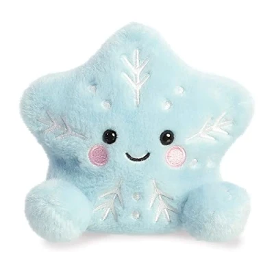 Image of Aurora, 99221, Palm Pals Frosty Snowflake, 5In, Soft Toy, Blue