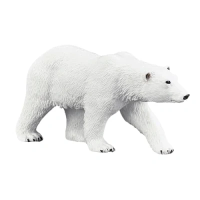 Image of MOJO Polar Bear Hand Painted Toy Figure Wildlife Collection True to Life &amp; Highly Detailed Designed in UK