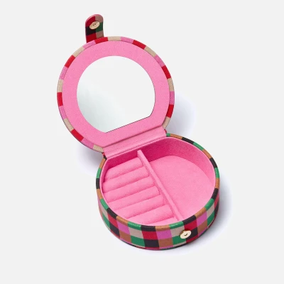 Image of Daisy London x Shrimps Compact Cotton Canvas Jewellery Case