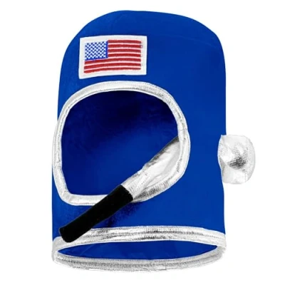 Image of WIDMANN Childs blue Astronaut helmet. Perfect for world book day, halloween, carnival or birthday party.