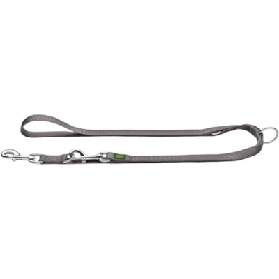 Image of HUNTER Nylon Training Lead Rope, 10/200, Small, Grey
