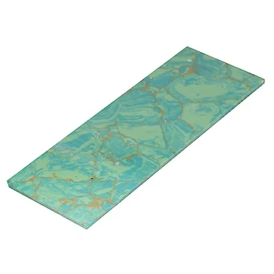 Image of Musiclily Pro Man Made Guitar Inlay Material Blank Sheet 95x35x2mm, Fuchsite