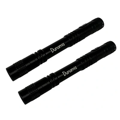 Image of Dunamis Exousia LED Battery Powered Pocket Pen Torch, Medical/Tactical Hand Flashlight, Waterproof Small Mini Torch (2 Pack Large Torches)