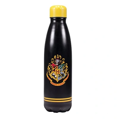 Image of Harry Potter Water Bottles Metal Bottle Hogwarts Crest
