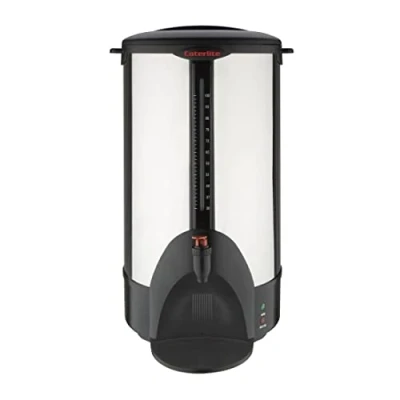 Image of Caterlite Compact Coffee Percolator 75 Cups 15 Liters Stainless Steel Espresso
