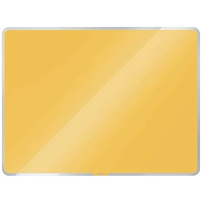 Image of Leitz Magnetic Glass Whiteboard, 600 x 400, Cosy Range, Warm Yellow, 70420019