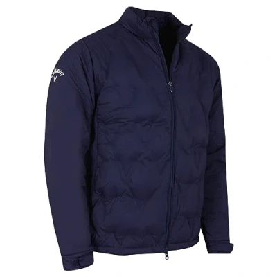 Image of Callaway Golf Mens Chev Welded Quilted Jacket Peacoat XXXL