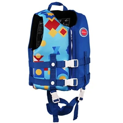 Image of Boglia Kids Swim Vest Toddler Float Jacket Swimming Aid for Boys and Girls,Children Swimsuit with Adjustable Safety Strap Age 1 8 Years/24 66Lbs