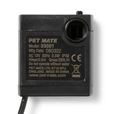 Image of Replacement Pump for Cat Mate and Dog Pet Fountains