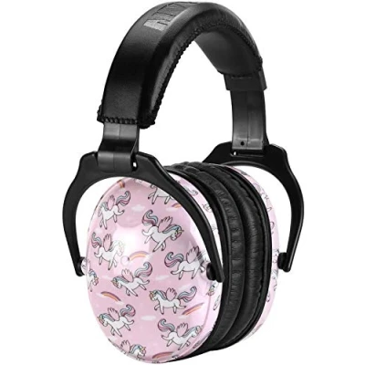 Image of ZOHAN 030 Ear Defenders for Children, Upgraded Hearing Protection Muff Toddler Kids, Noise Reduction Young Teens Have Sensory Issues, Ideal Autism, Fireworks, Concerts, Study Unicorn
