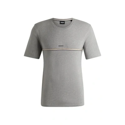 Image of BOSS Unique Pyjama top, Men&#039;s, Size: Large, Grey three