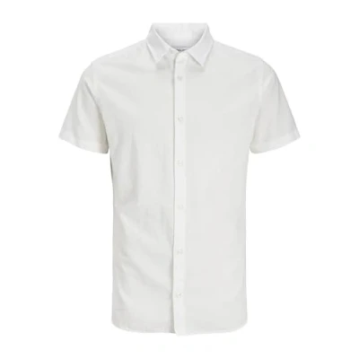 Image of Jack &amp; Jones Jjebreeze Shirt, Men&#039;s, Size: XL, White