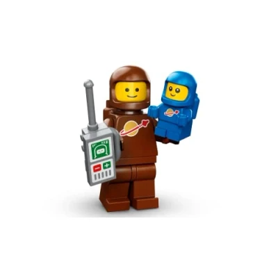 Image of LEGO Collectable Minifigures Series 24 Brown Astronaut and Spacebaby 71037 (Bagged)