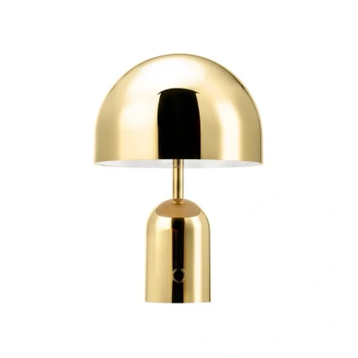 Image of Tom Dixon Bell Portable Table Lamp H28 IP44 Gold