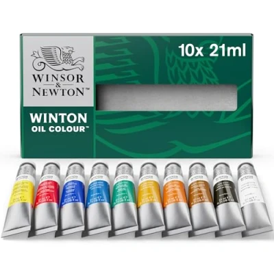 Image of Winsor &amp; Newton, Winton Oil Colour, 10x21ml Tube Set