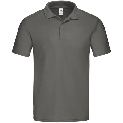 Image of Fruit Of The Loom Original Pique men&#039;s in Grey