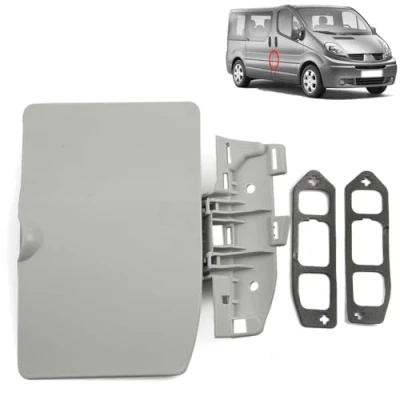 Image of ROBUST Diesel Fuel Filler Flap Cap Cover for Opel Vauxhall Vivaro Renault Trafic Nissan Primastar 8200023826 2001 2014