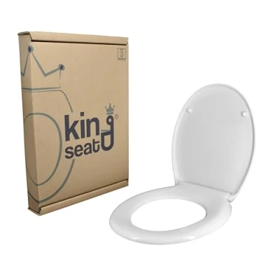 Image of king seat UNISC Push&amp;Clean Toilet seat, White
