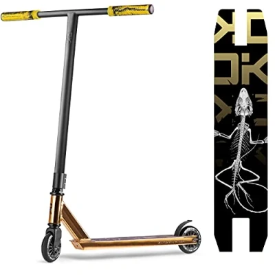 Image of Stunt Scooter SOKE Pro Street Neo Chrome Kick with ABEC 9 Ball Bearing Adult and Children Various Designs Available Size: 100 x 24 mm
