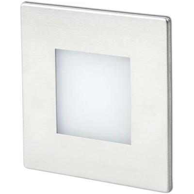 Image of Faro Lighting Frol Led Outdoor Recessed Wall Light Matt Nickel IP65