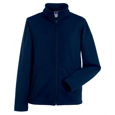 Image of Russell Athletic Mens Smart Soft Shell Jacket (French Navy) Size 2XL