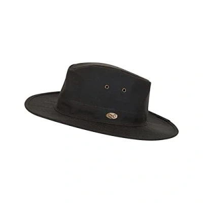 Image of Hoggs of Fife Caledonia Waxed Hat Antique Olive X Small