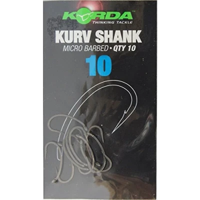 Image of Korda Kurv Shank Size 10 Karper haken