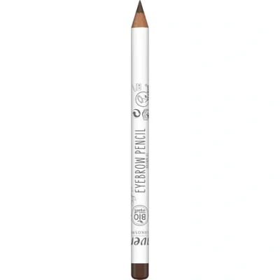 Image of lavera Eyebrow Pencil Brown 01 natural cosmetics For defined eyebrows free from silicones mineral oil Vegan Organic jojoba &amp; shea butter 1,14g
