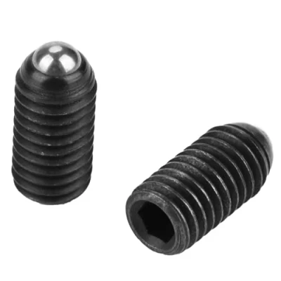 Image of 10pcs M8 Screw Thread Hex Socket Carbon Stainless Steel Ball Drive Spring Plungers Set Push Fit Smooth Plunger(M8*20)