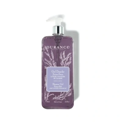 Image of Durance Lavender Marseille Shower Gel 750ml Body Wash With Almond &amp; Olive Oils Gently Cleanses, Hydrates Softens Skin Vegan Friendly