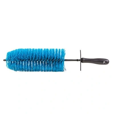 Image of Car Wheel Cleaning Tyre Rim Scrub Washing Tool (Blue)