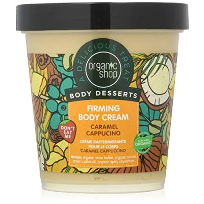 Image of Organic Shop Body Desserts Caramel Cappuccino Firming Cream, 450 ml