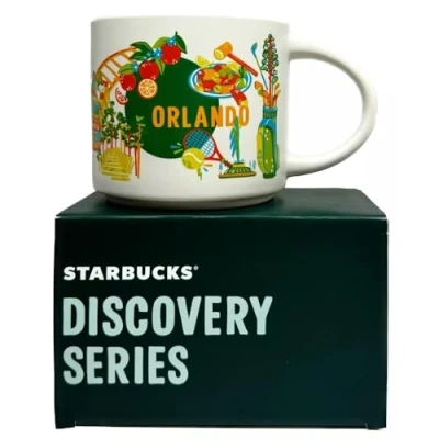 Image of Starbucks Discovery Series Orlando Ceramic Mug, 14 oz. Microwave and Dishwasher Safe