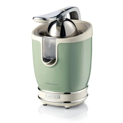 Image of Ariete 413 Vintage Juicer, Green, Stainless Steel